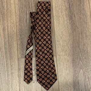 Salvatore Ferragamo 100% Silk Neck Tie